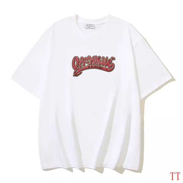 Lightweight 2944 Off-White T-Shirts Short Sleeved For Unisex