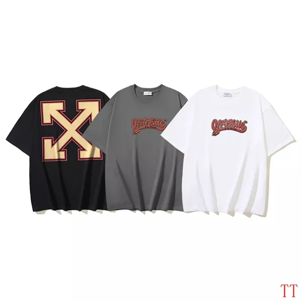 Lightweight 2944 Off-White T-Shirts Short Sleeved For Unisex