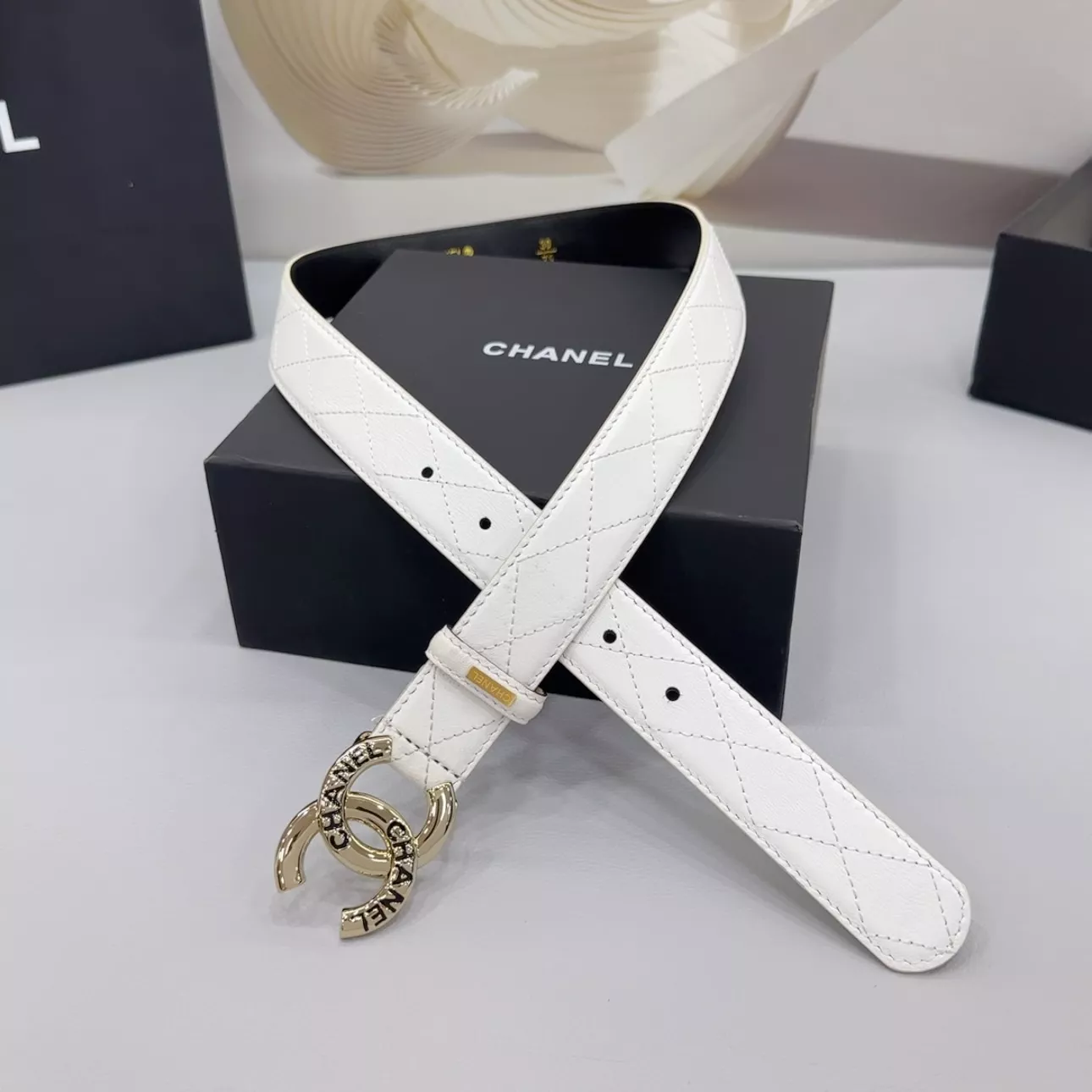 Lightweight 3026 Chanel AAA Quality Belts In 3.0cm For Women