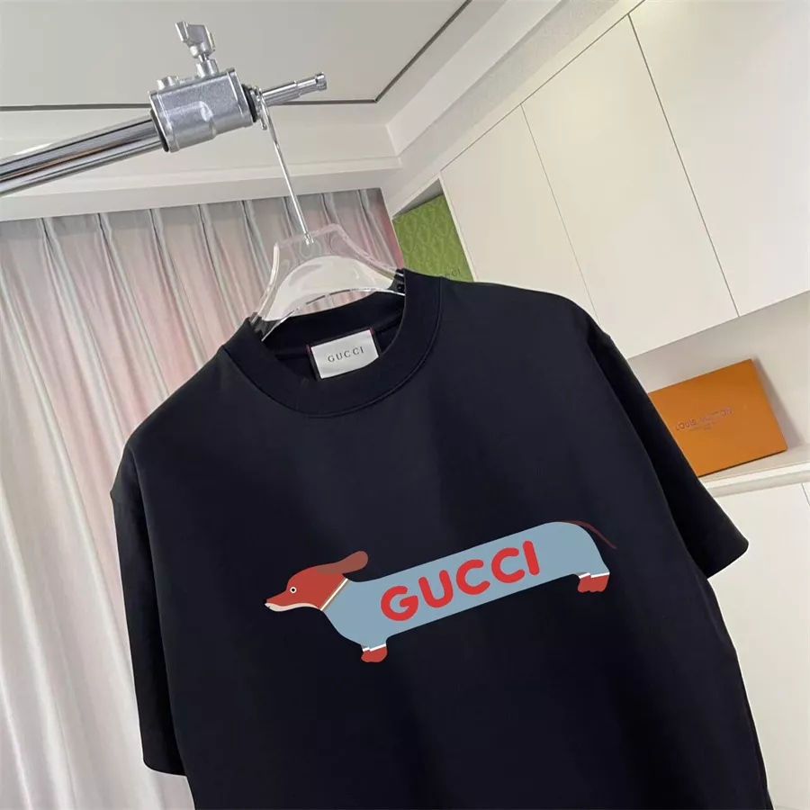 Lightweight 3124 Gucci T-Shirts Short Sleeved For Unisex