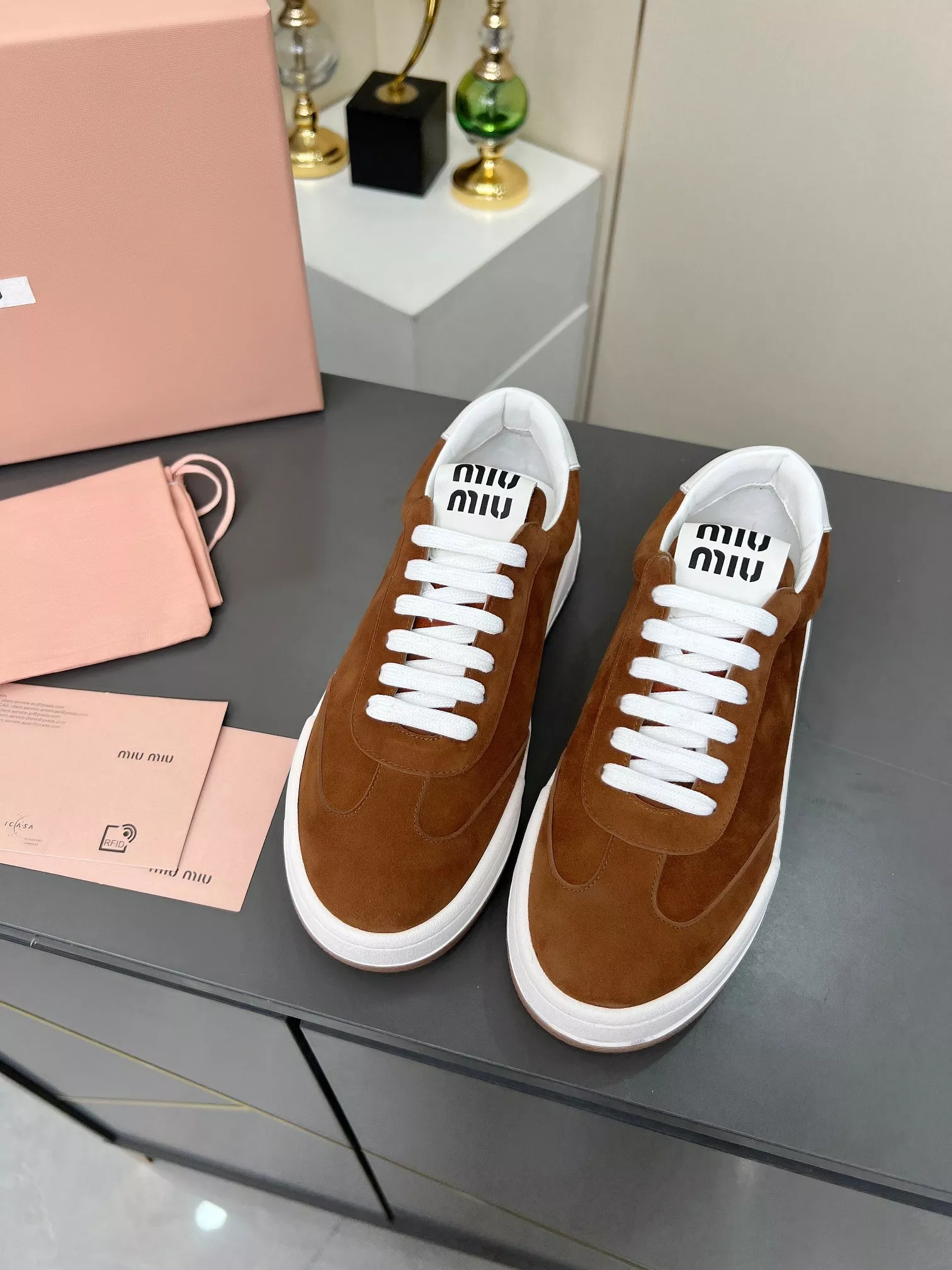 Lightweight 318 MIU MIU Casual Shoes For Women