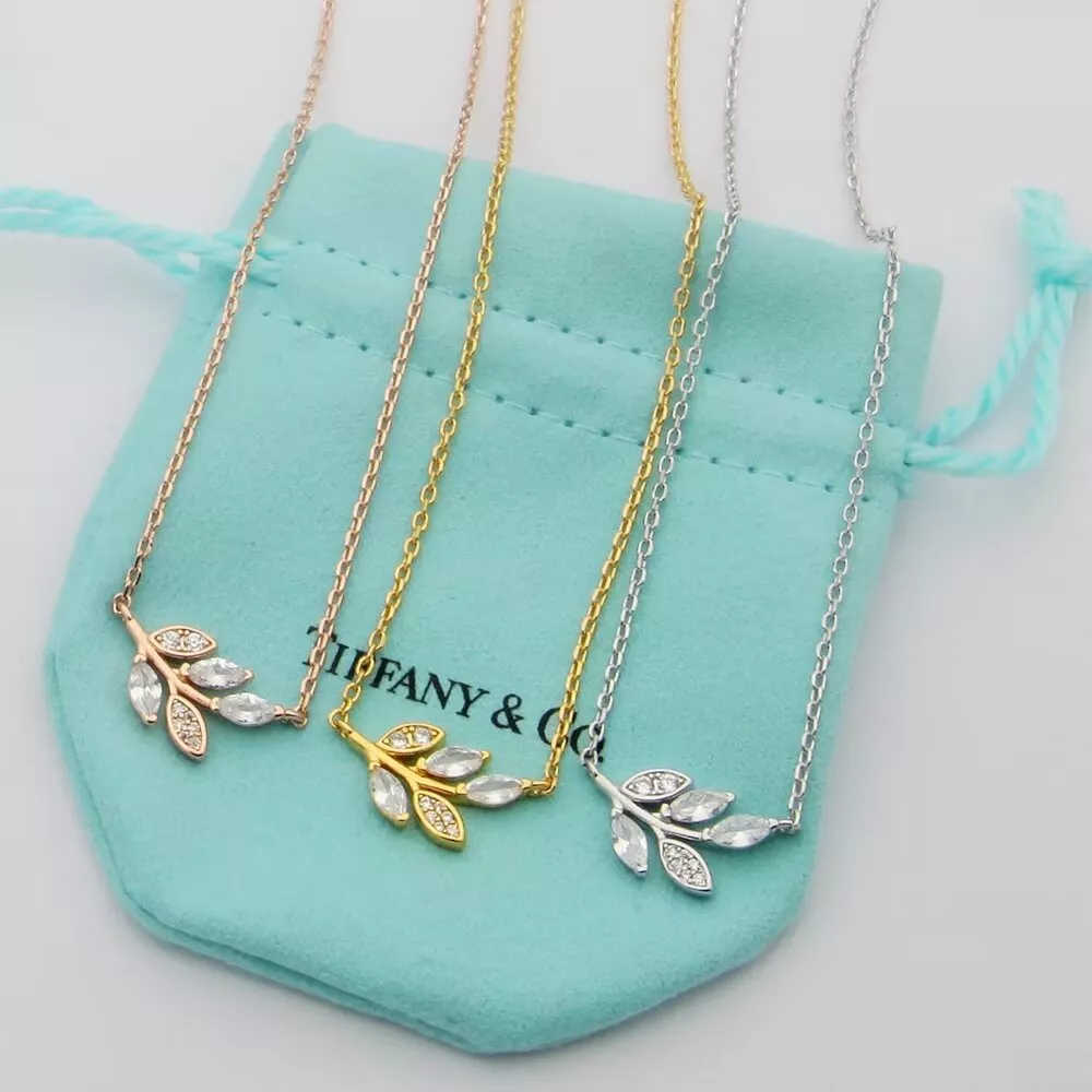 Lightweight 3208 Tiffany Necklaces In Rose Gold