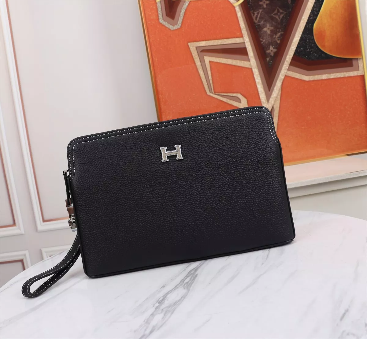 Lightweight 3300 Hermes AAA Man Wallets