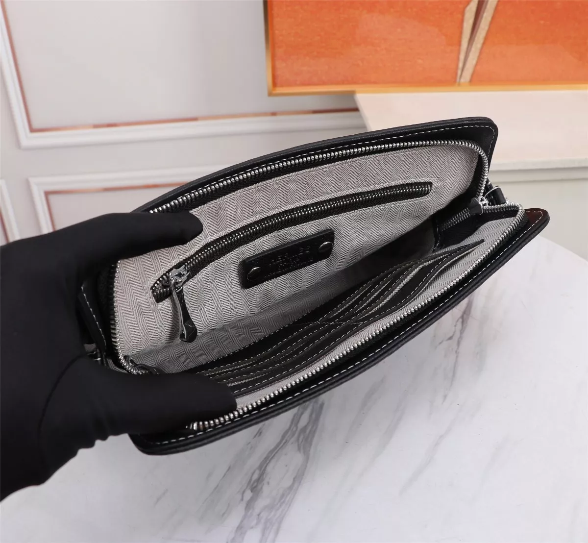Lightweight 3300 Hermes AAA Man Wallets