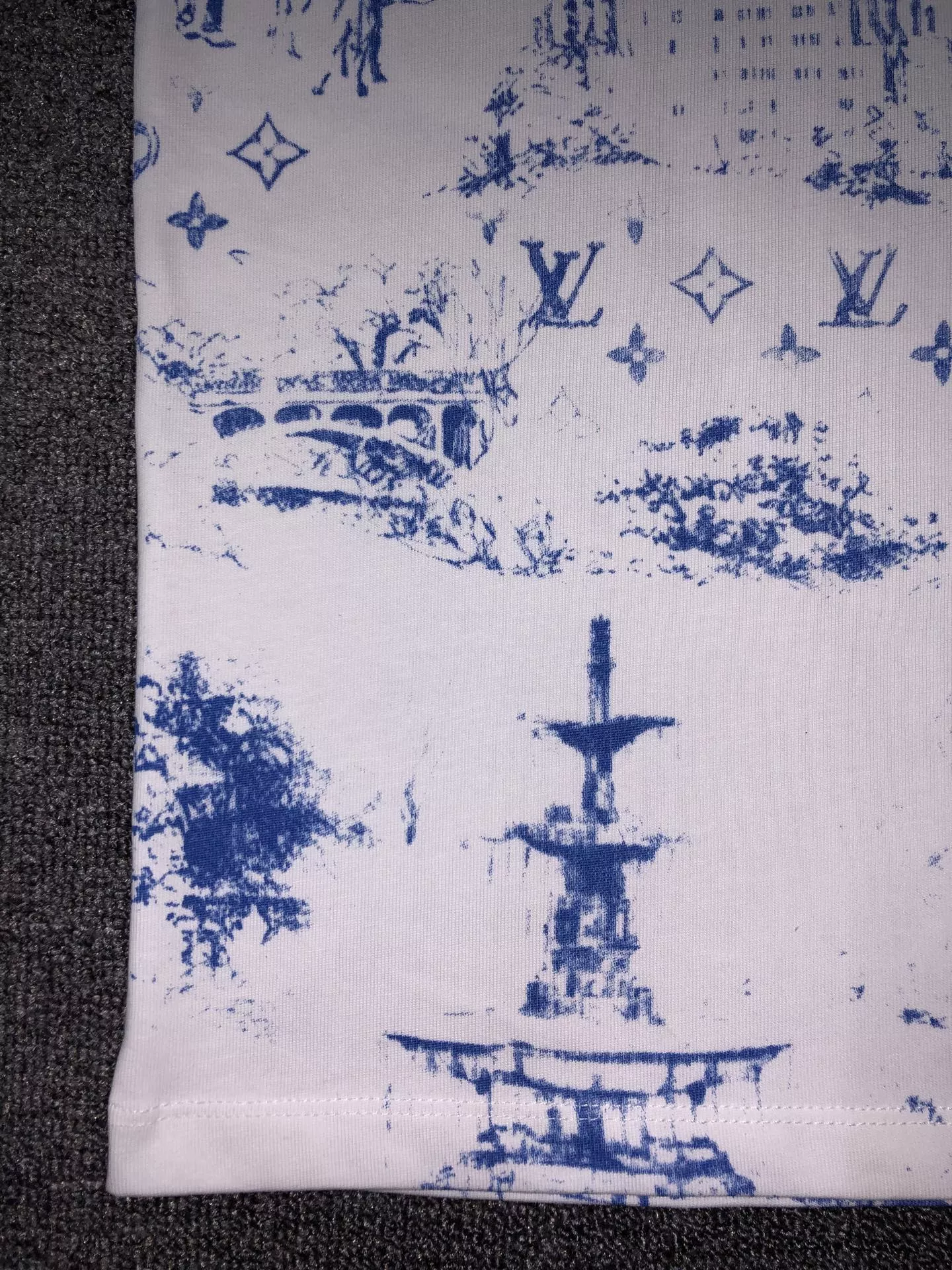 Lightweight 3442 Louis Vuitton LV T-Shirts Short Sleeved For Unisex