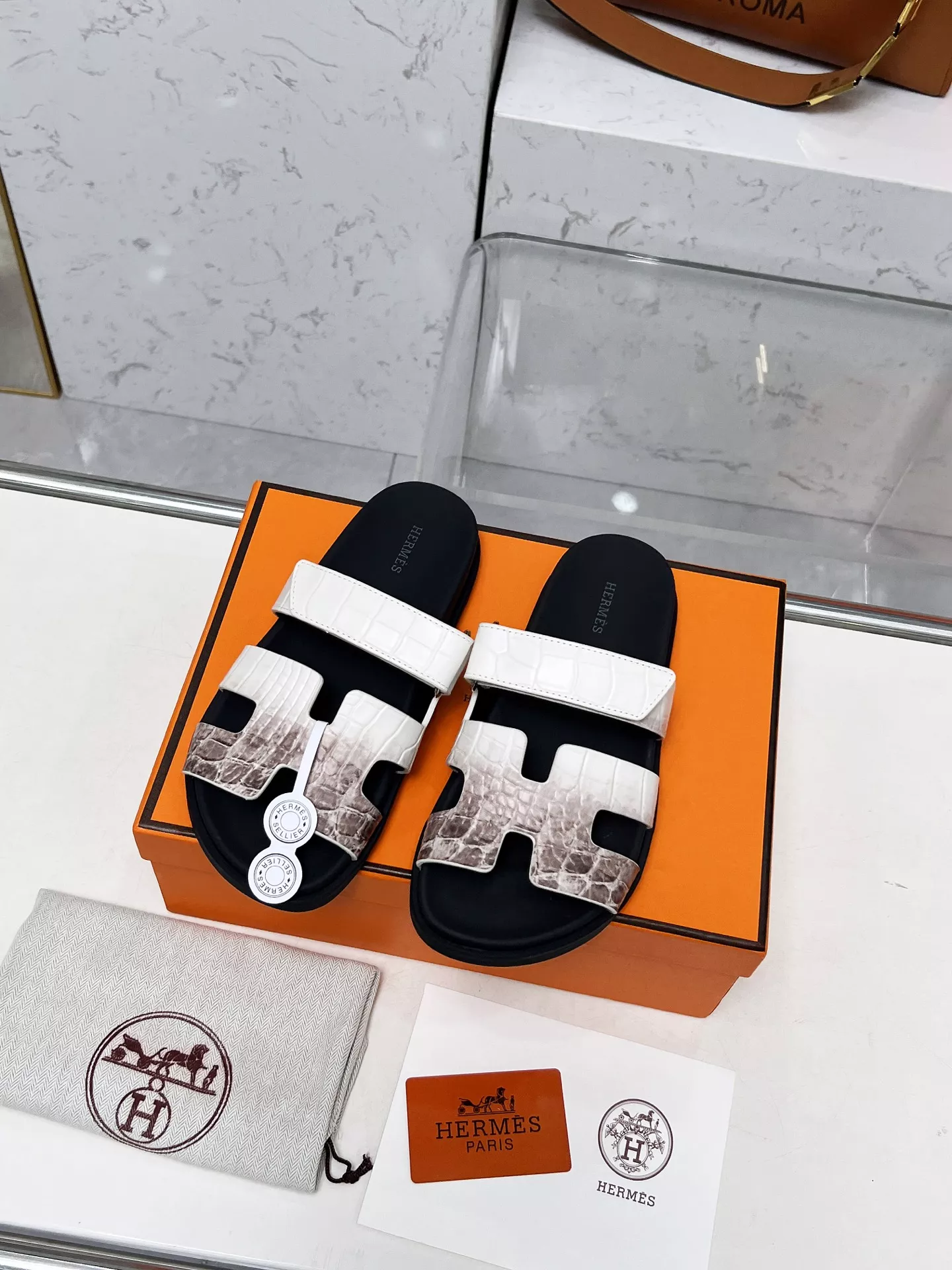 Lightweight 348 Hermes Slippers For Women