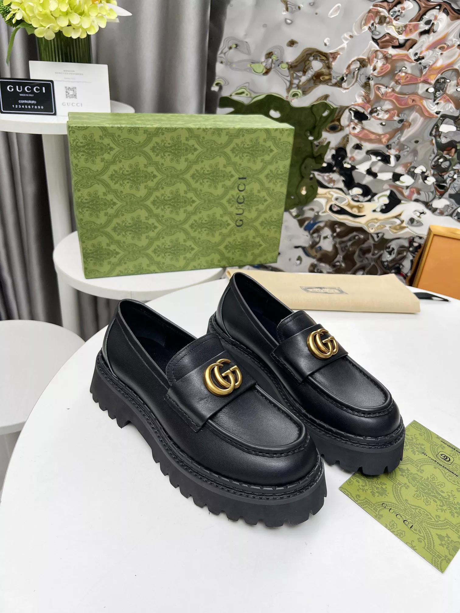 Lightweight 3492 Gucci Oxfords Shoes For Women