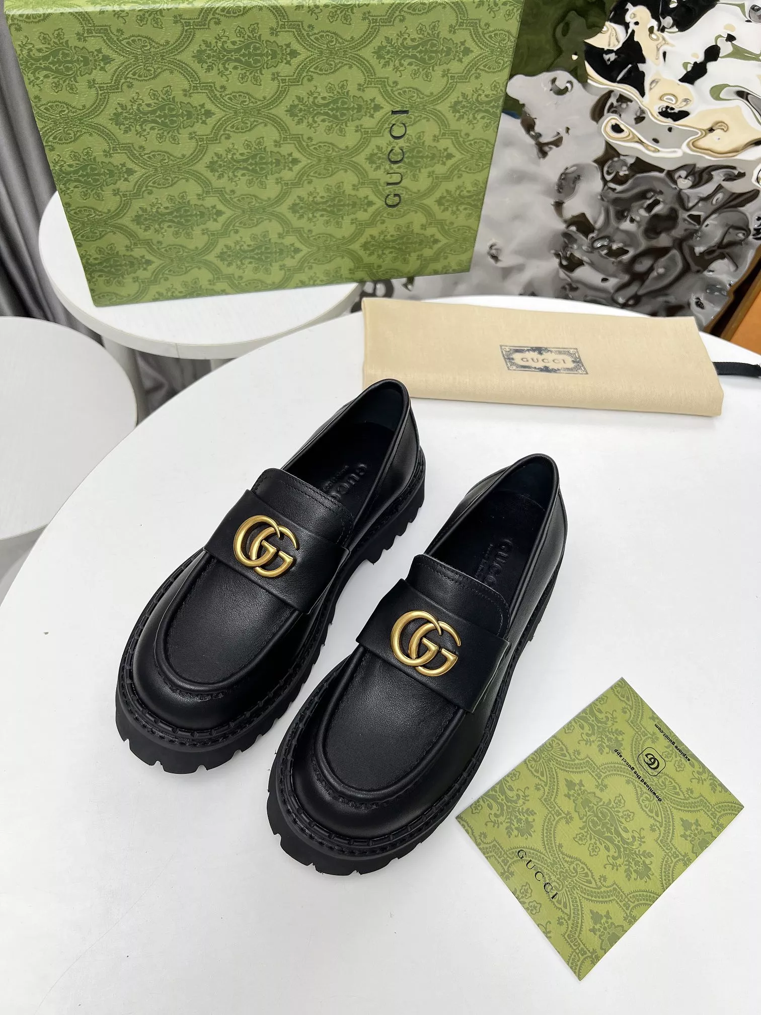 Lightweight 3492 Gucci Oxfords Shoes For Women