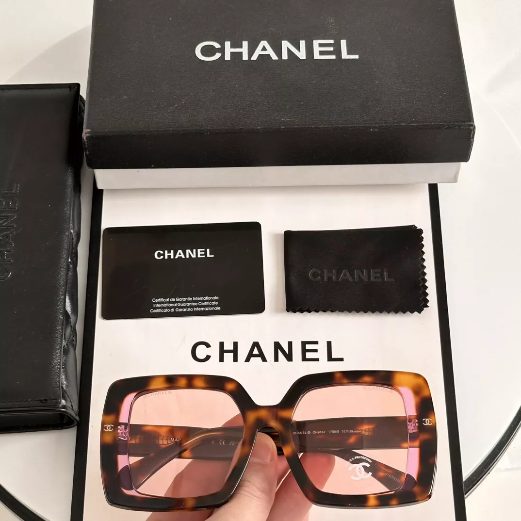 Lightweight 3697 Chanel AAA Quality Sunglasses