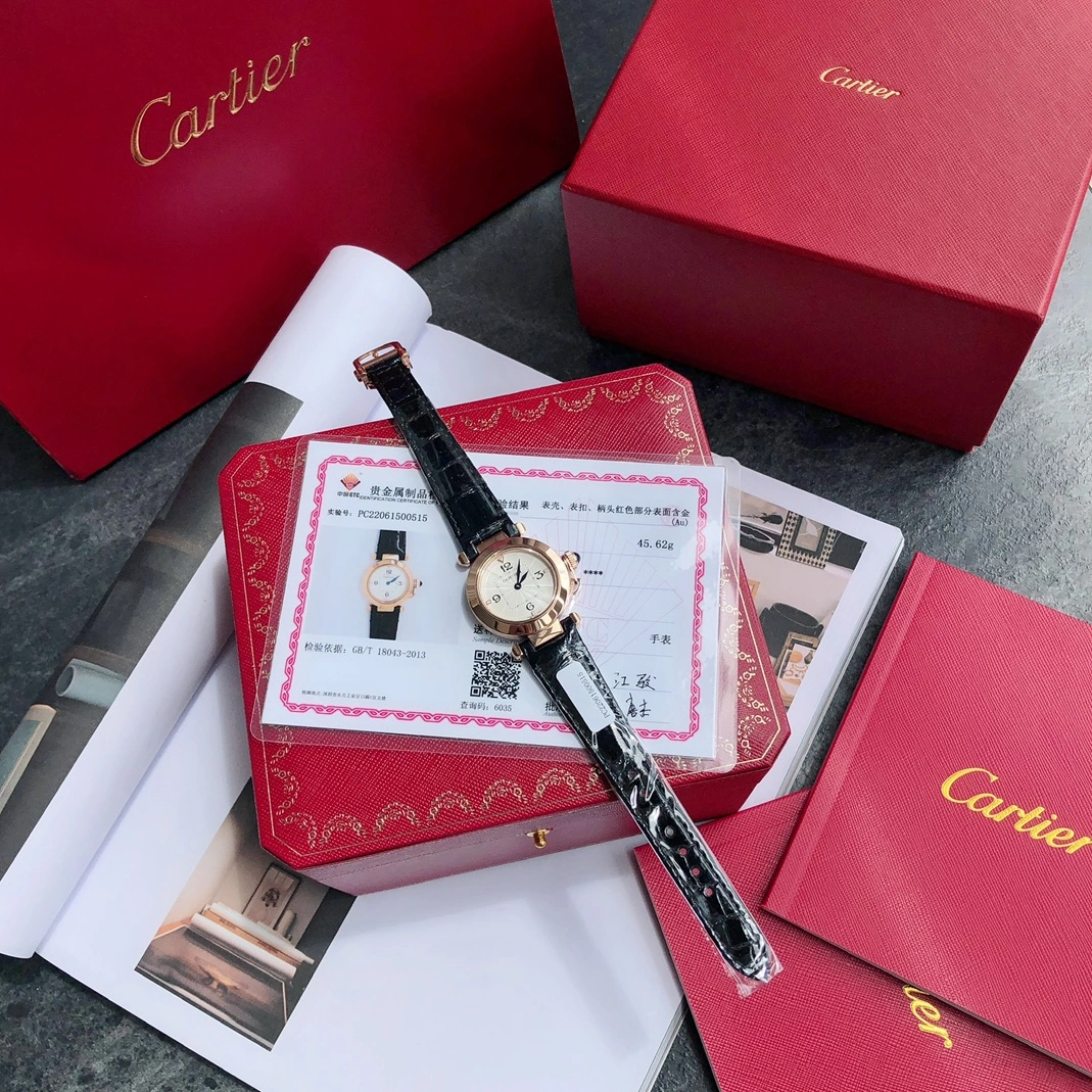 Lightweight 3809 Cartier AAA Quality Watches For Women