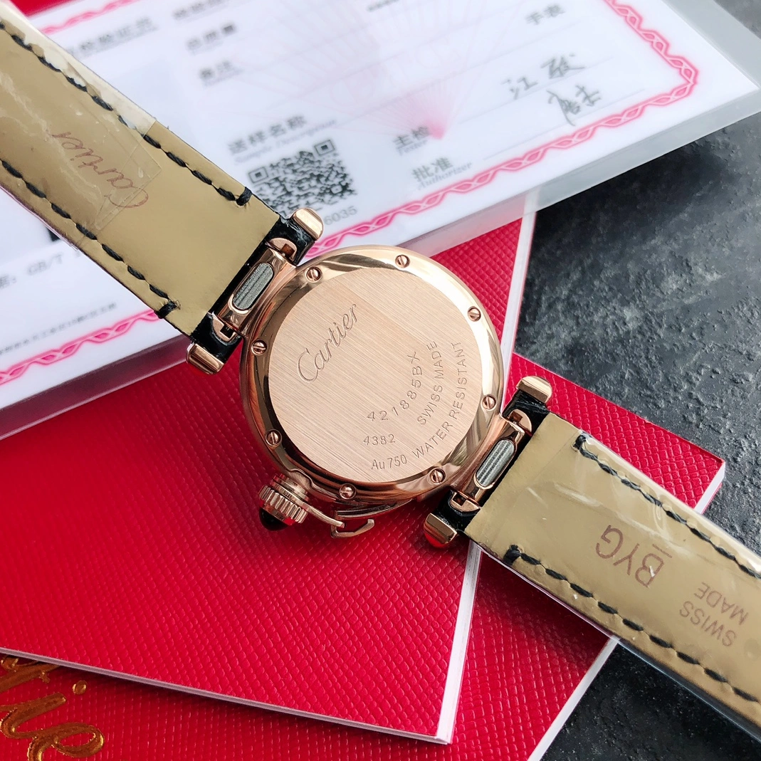 Lightweight 3809 Cartier AAA Quality Watches For Women