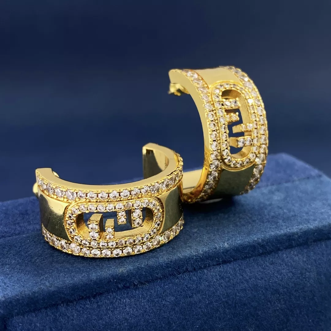 Lightweight 3821 Fendi Earrings For Women