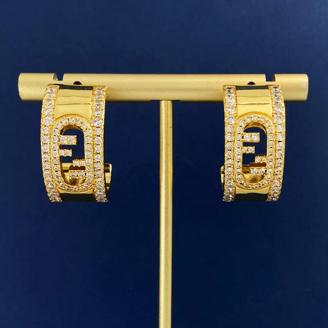 Lightweight 3821 Fendi Earrings For Women