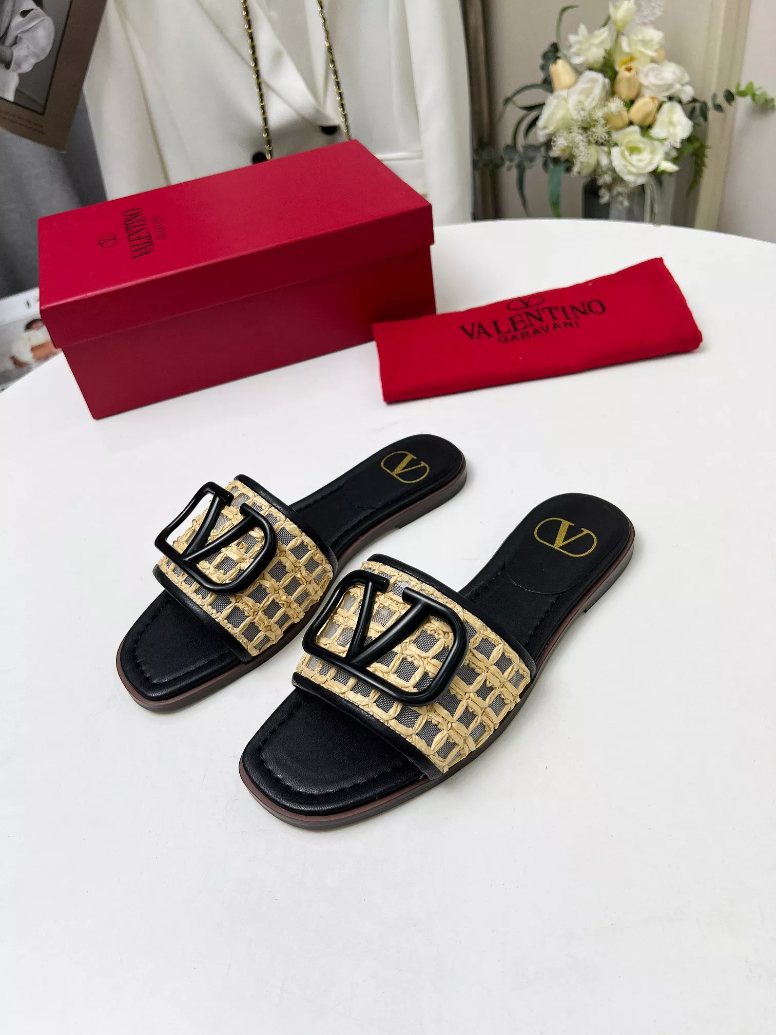 Lightweight 3909 Valentino Slippers For Women