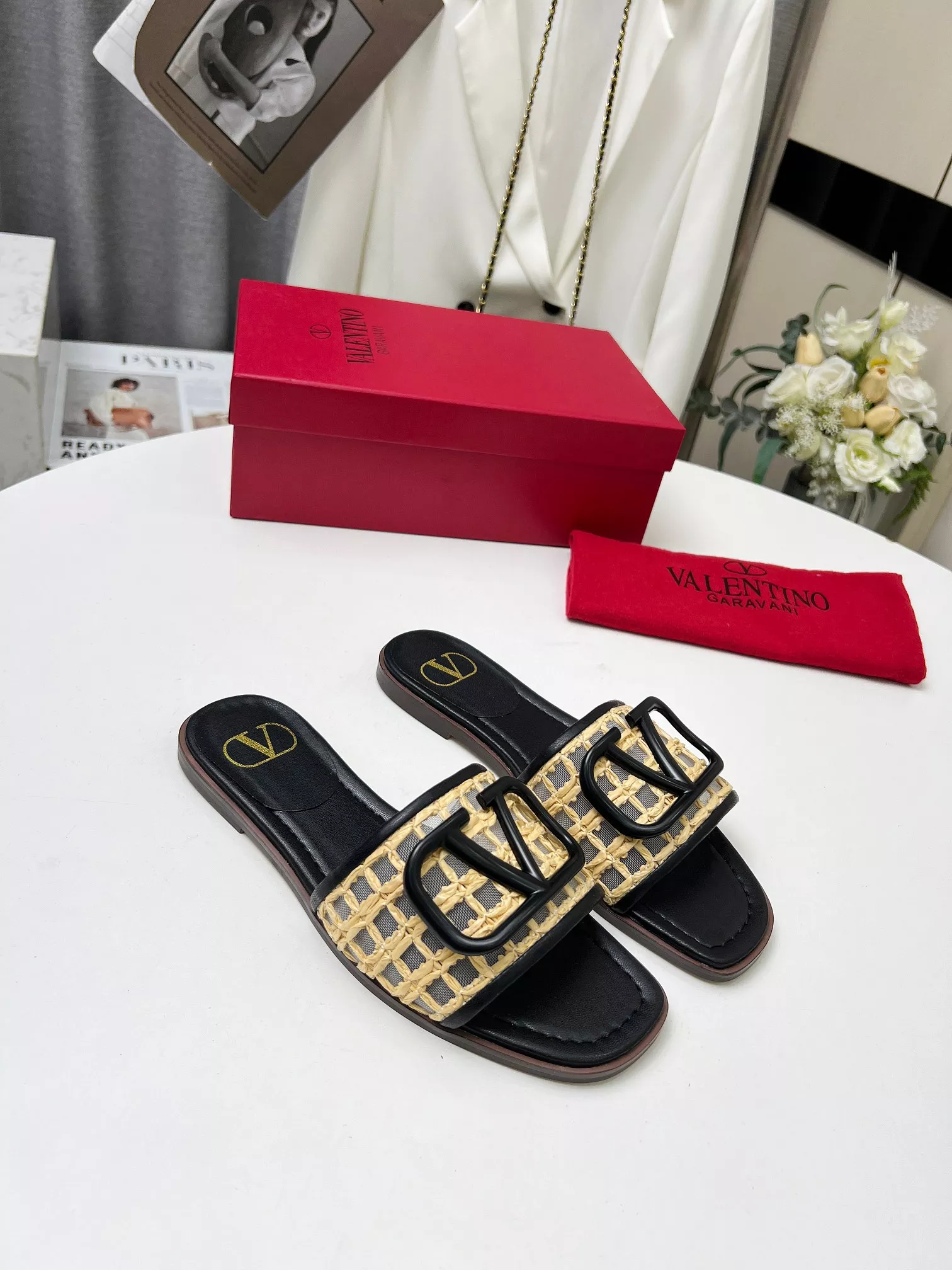 Lightweight 3909 Valentino Slippers For Women