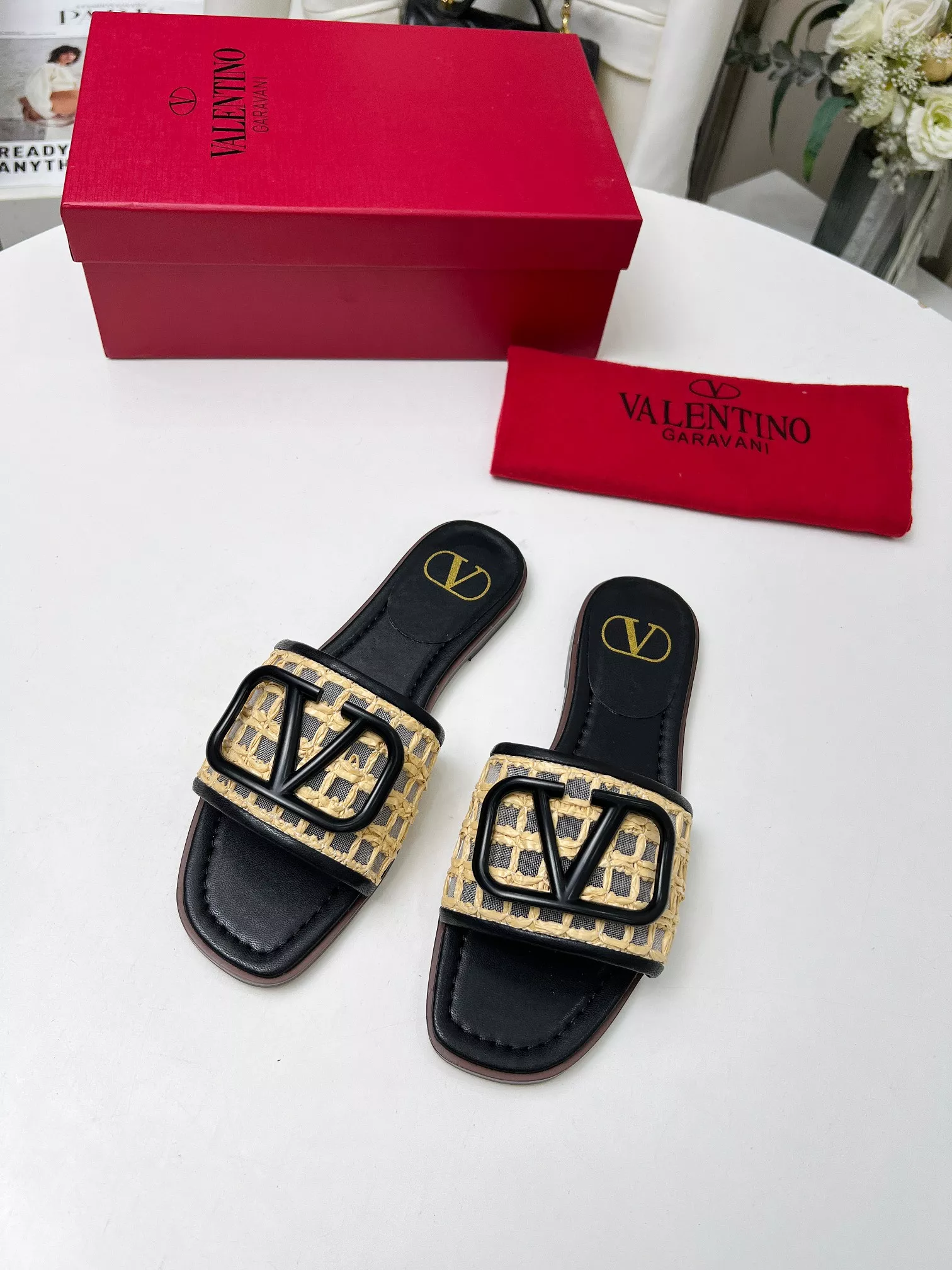 Lightweight 3909 Valentino Slippers For Women