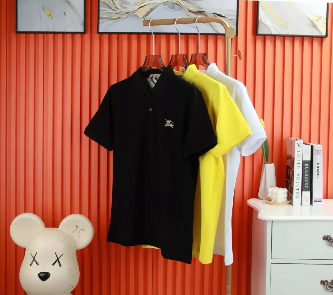 Lightweight 3916 Burberry T-Shirts Short Sleeved For Men