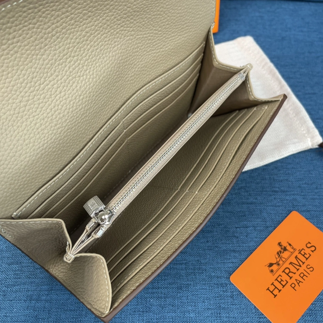 Lightweight 3943 Hermes AAA Quality Wallets For Women