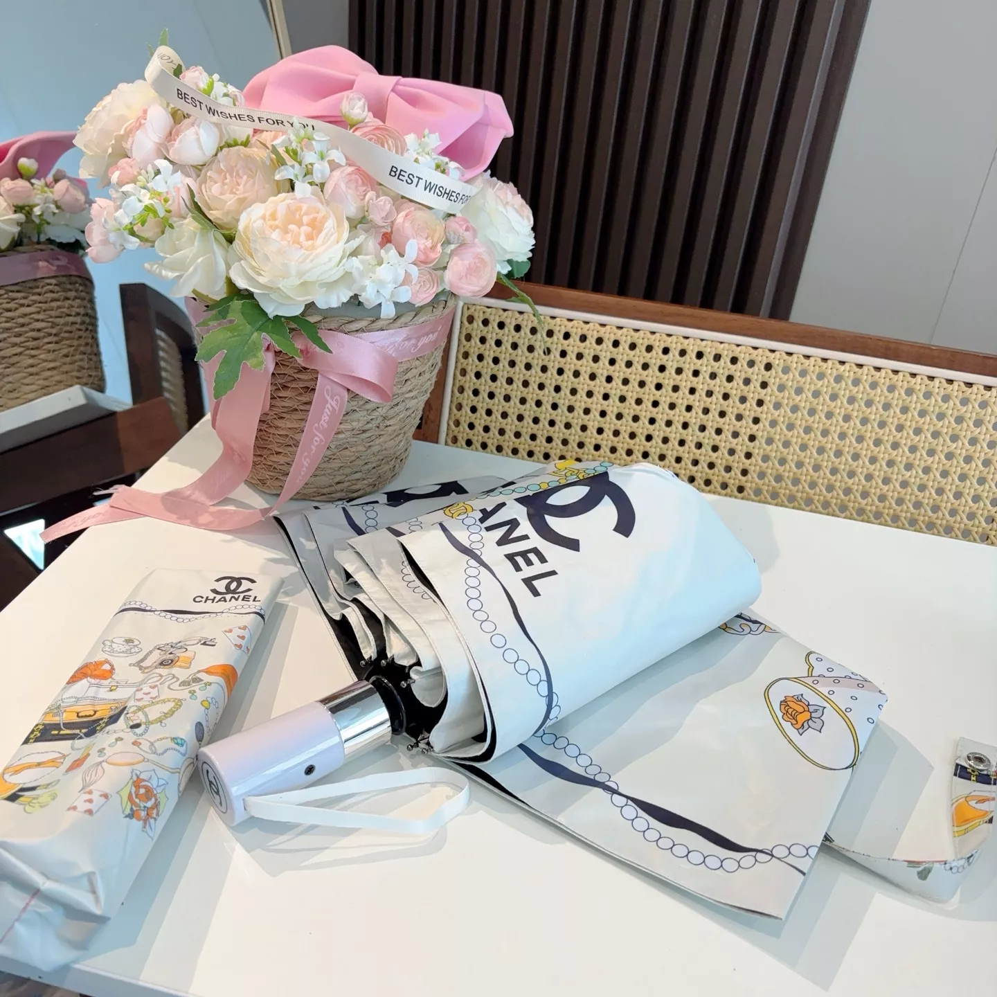 Lightweight 3959 Chanel Umbrellas