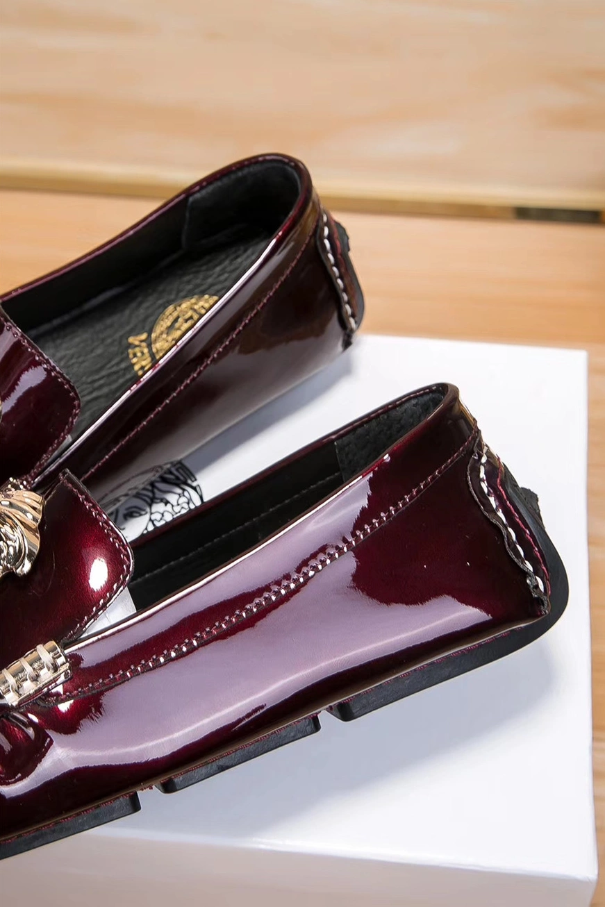 Lightweight 3963 Versace Leather Shoes For Men