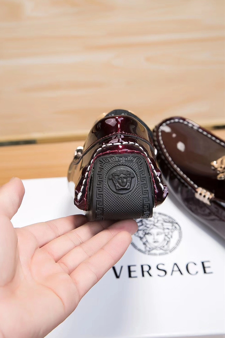 Lightweight 3963 Versace Leather Shoes For Men