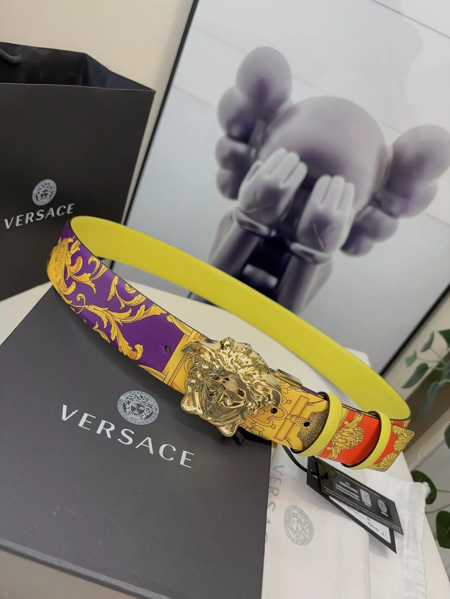 Lightweight 4176 Versace AAA Quality Belts In 4.0cm For Unisex