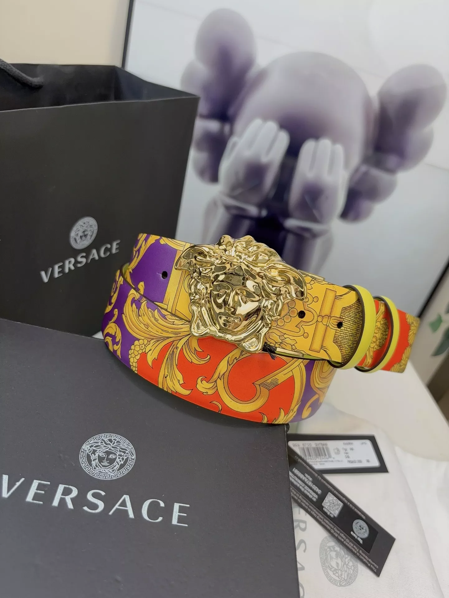 Lightweight 4176 Versace AAA Quality Belts In 4.0cm For Unisex