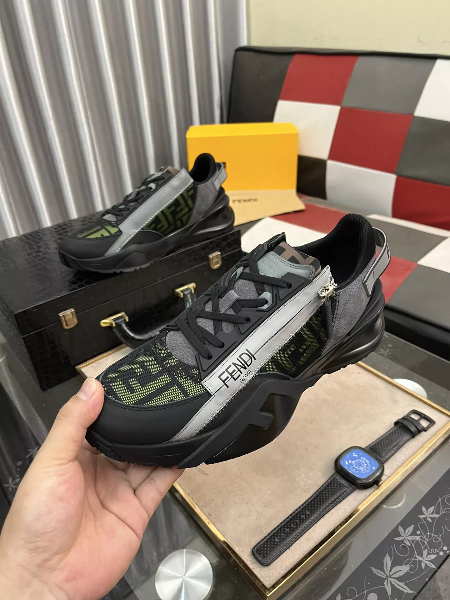 Lightweight 4292 Fendi Casual Shoes For Men