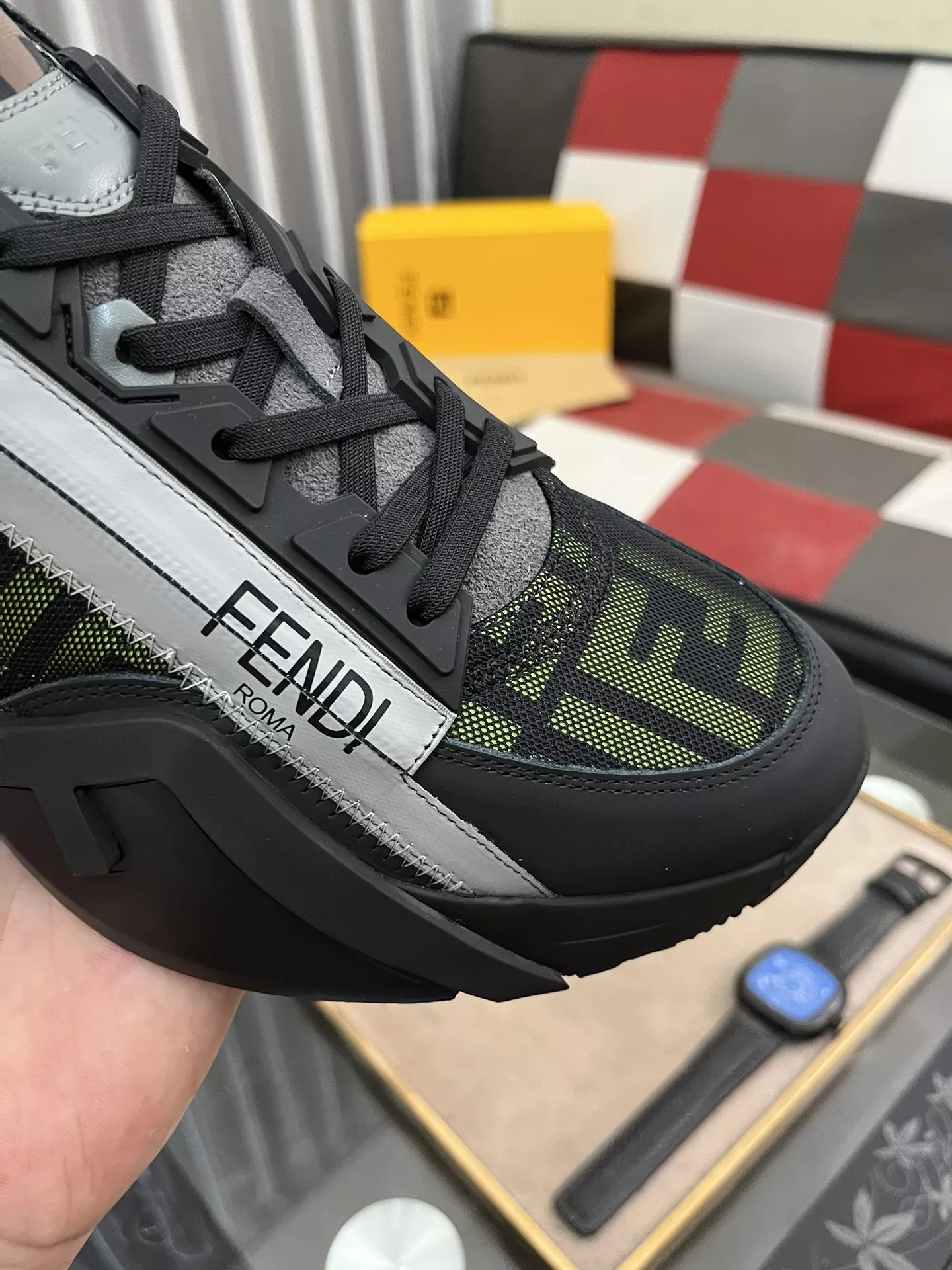 Lightweight 4292 Fendi Casual Shoes For Men