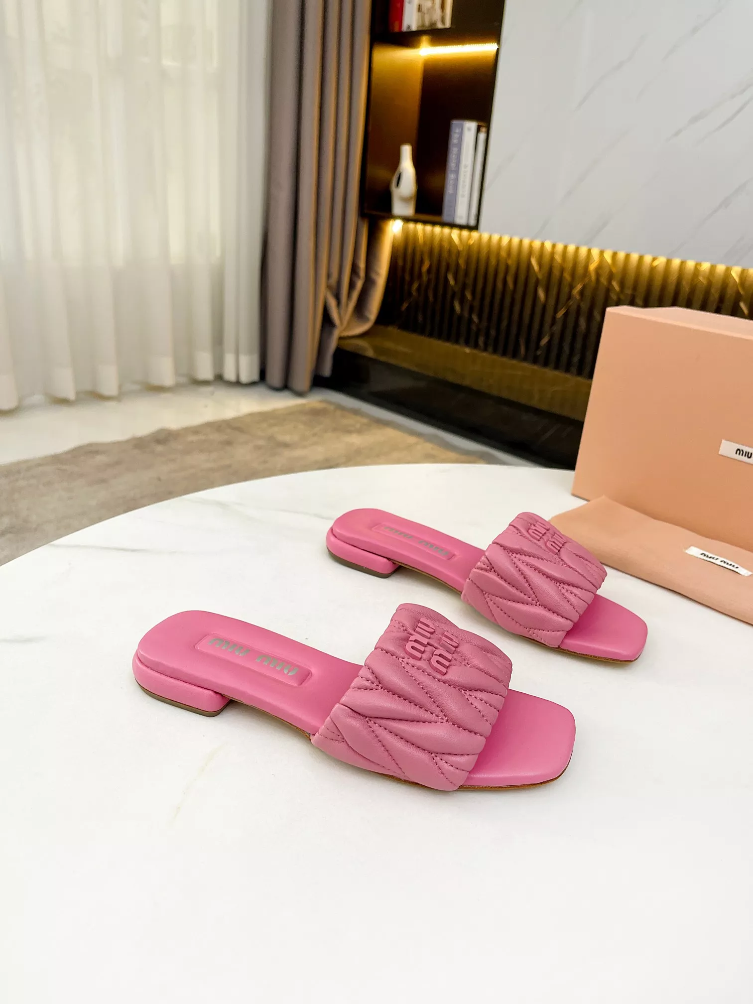 Lightweight 4485 MIU MIU Slippers For Women