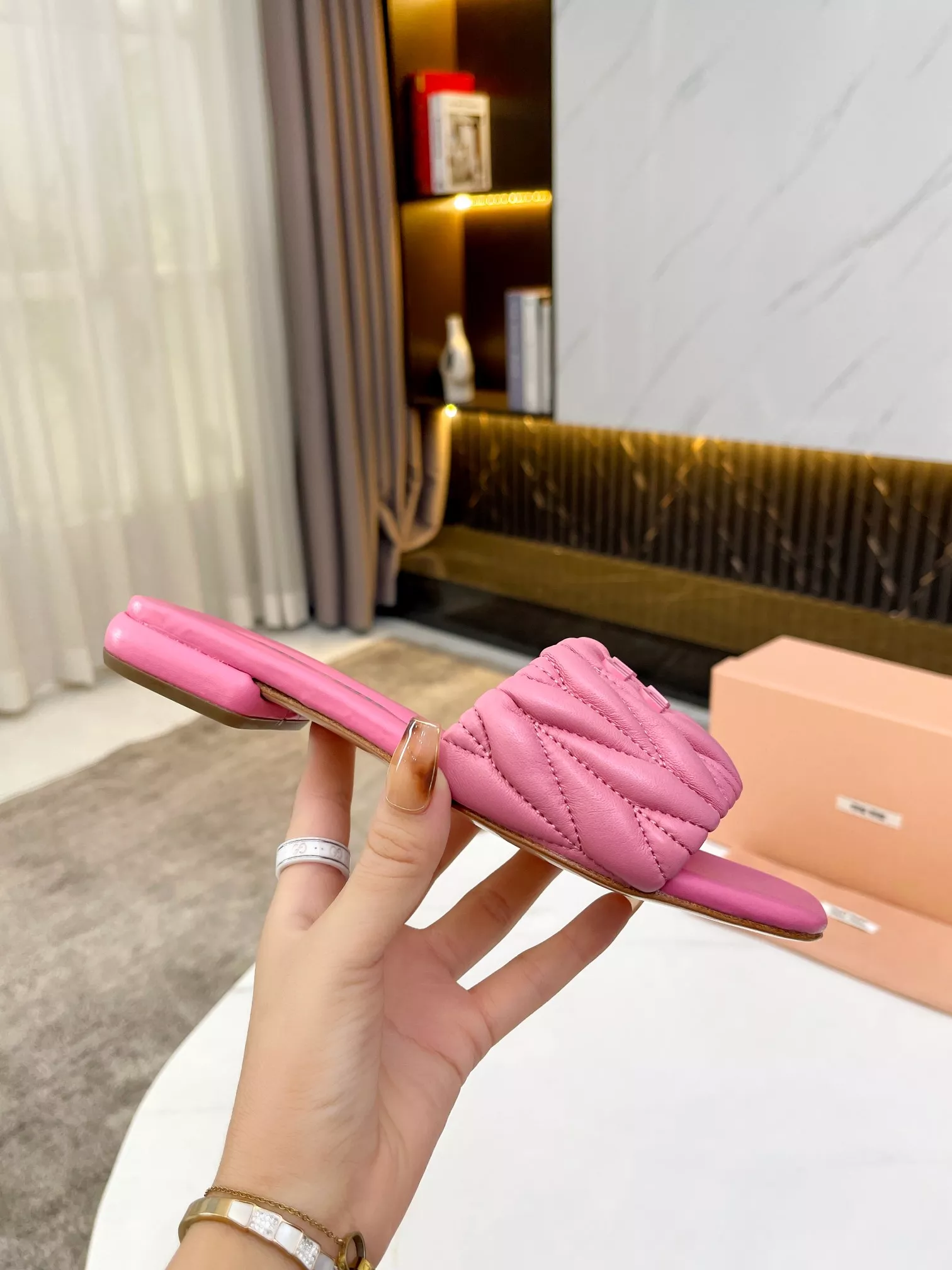 Lightweight 4485 MIU MIU Slippers For Women