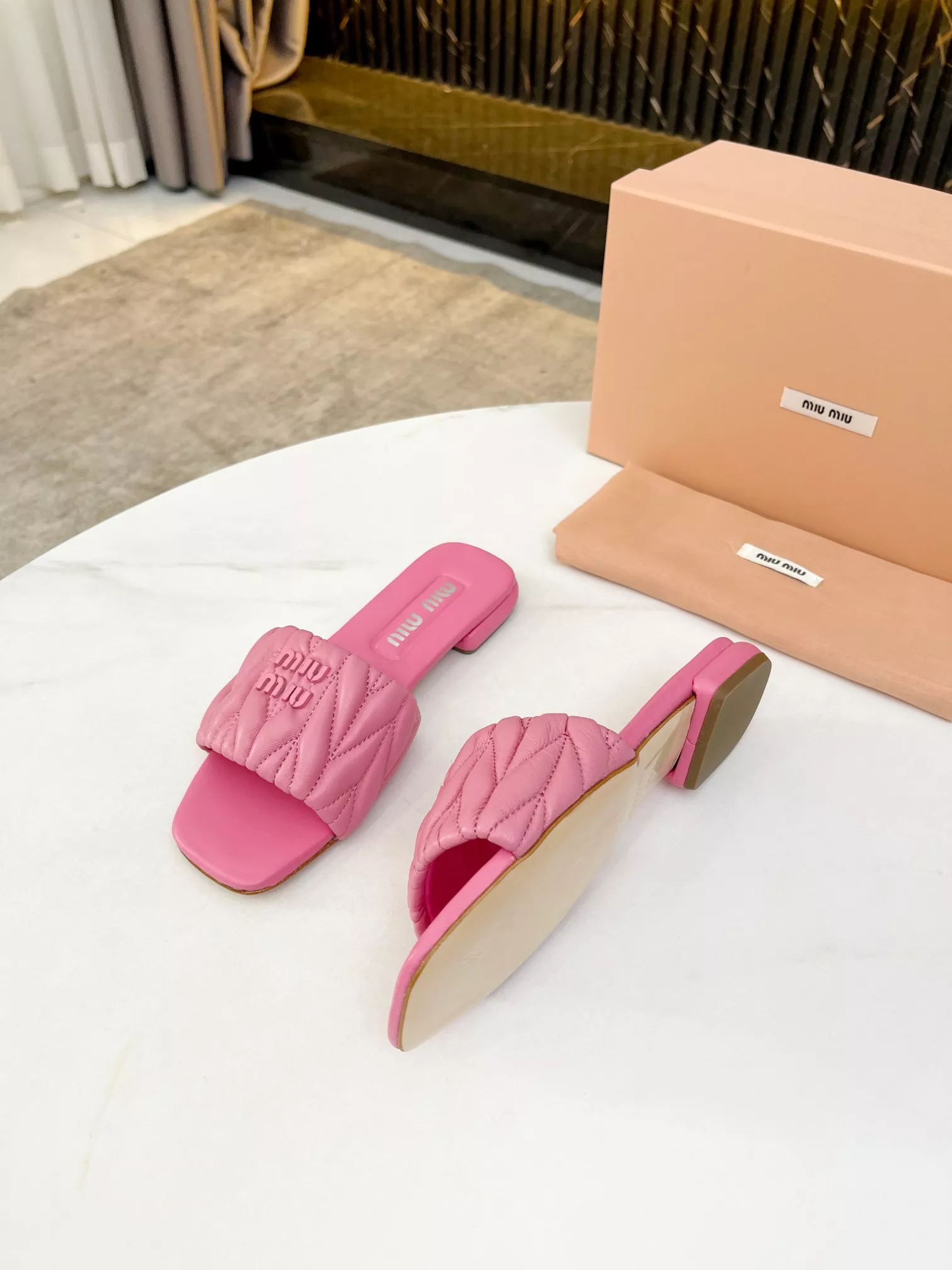 Lightweight 4485 MIU MIU Slippers For Women