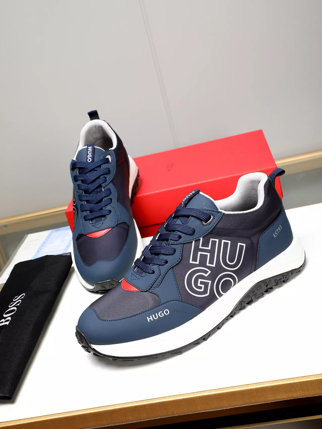 Lightweight 4727 Boss Casual Shoes For Men