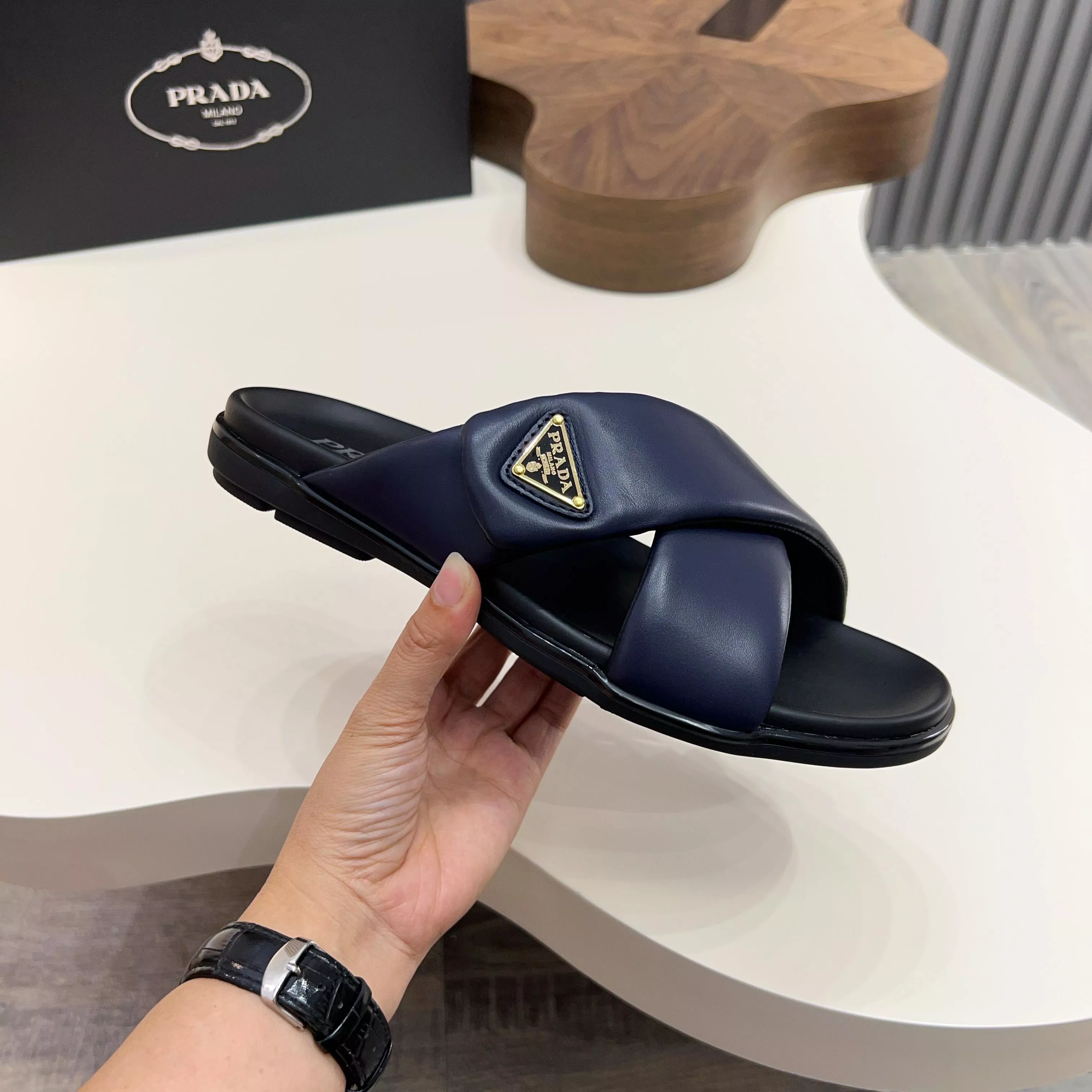 Lightweight 4788 Prada Slippers For Men