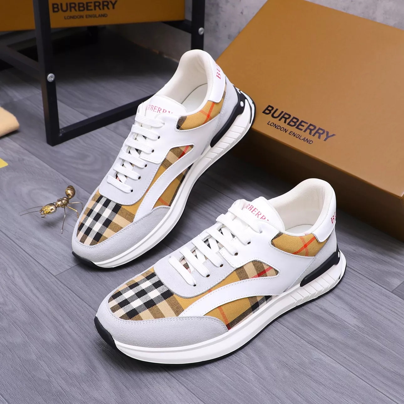 Lightweight 4846 Burberry Casual Shoes For Men