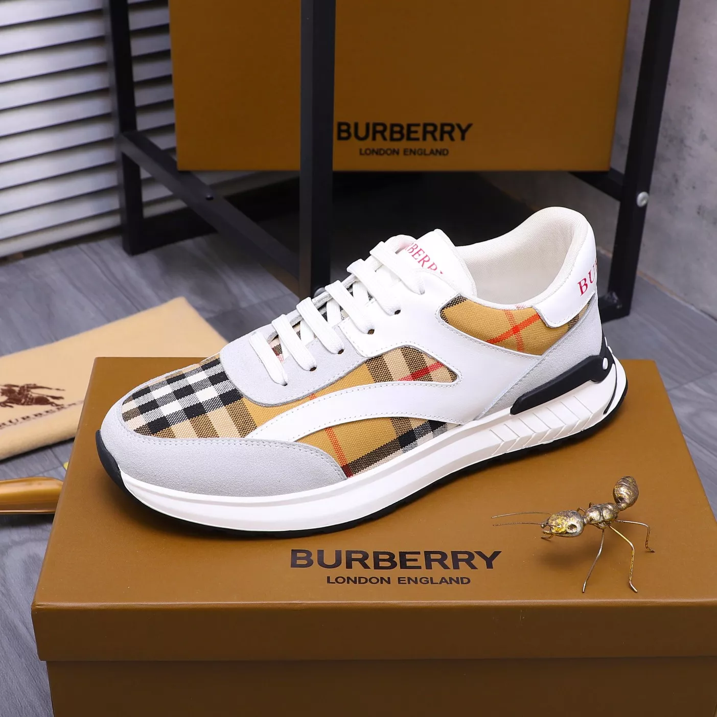 Lightweight 4846 Burberry Casual Shoes For Men