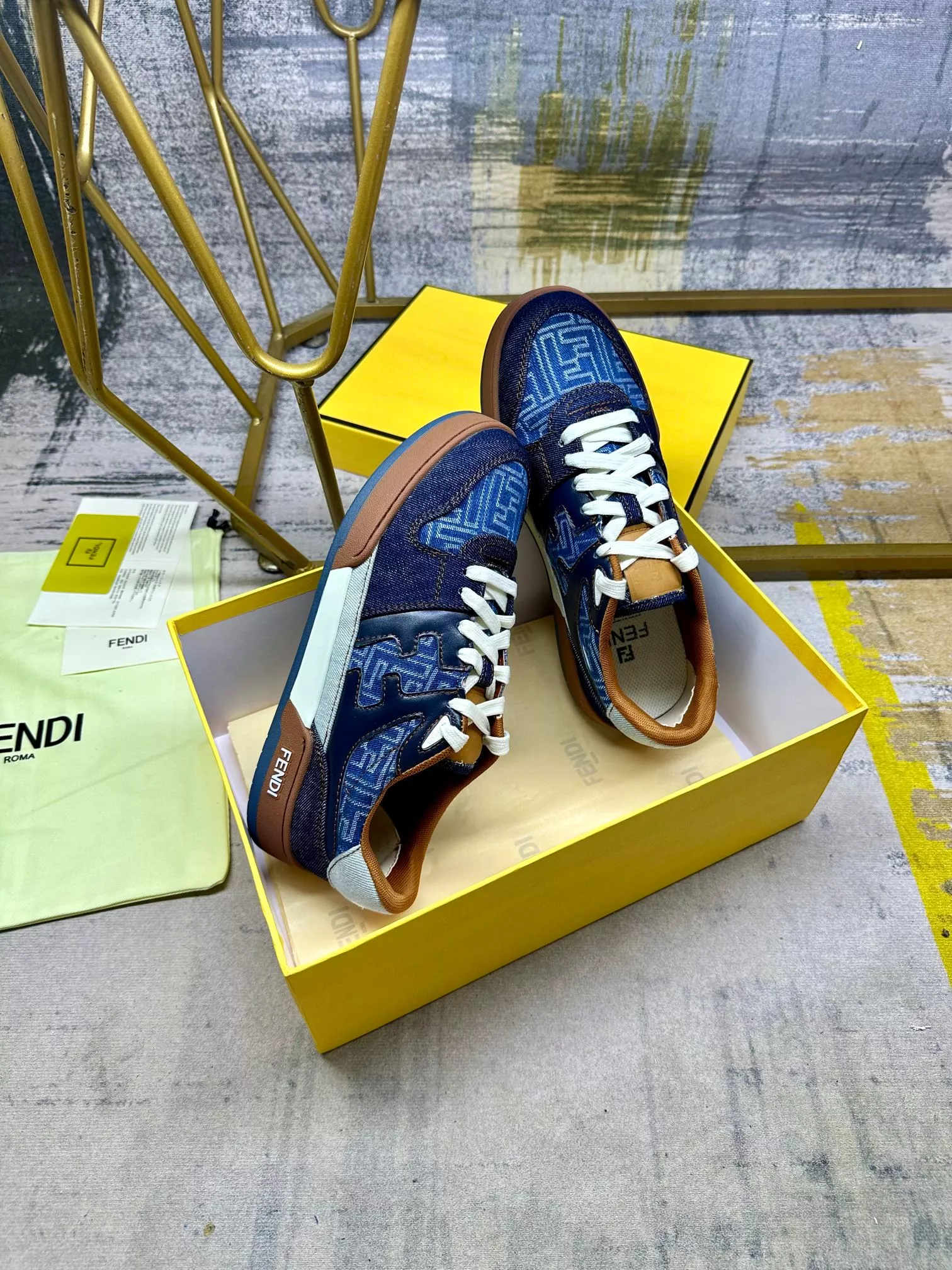 Lightweight 5395 Fendi Casual Shoes For Women