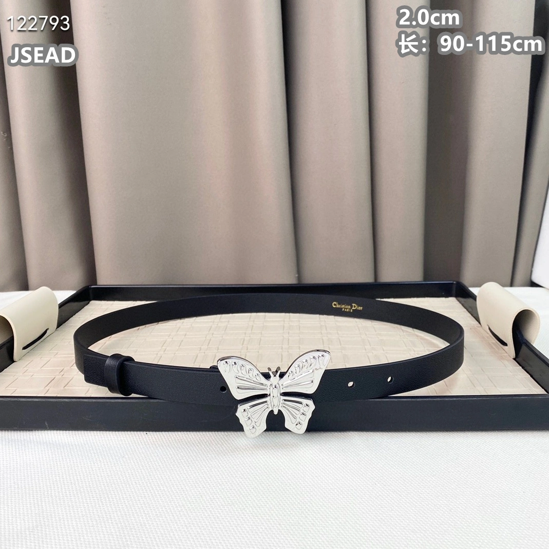 Lightweight 5418 Christian Dior AAA Quality Belts For Women
