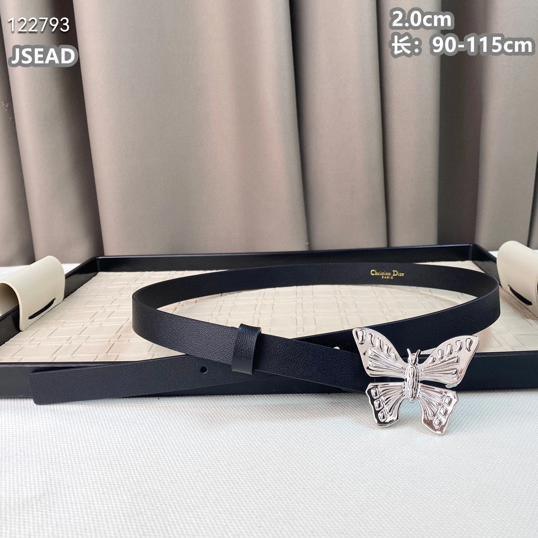 Lightweight 5418 Christian Dior AAA Quality Belts For Women