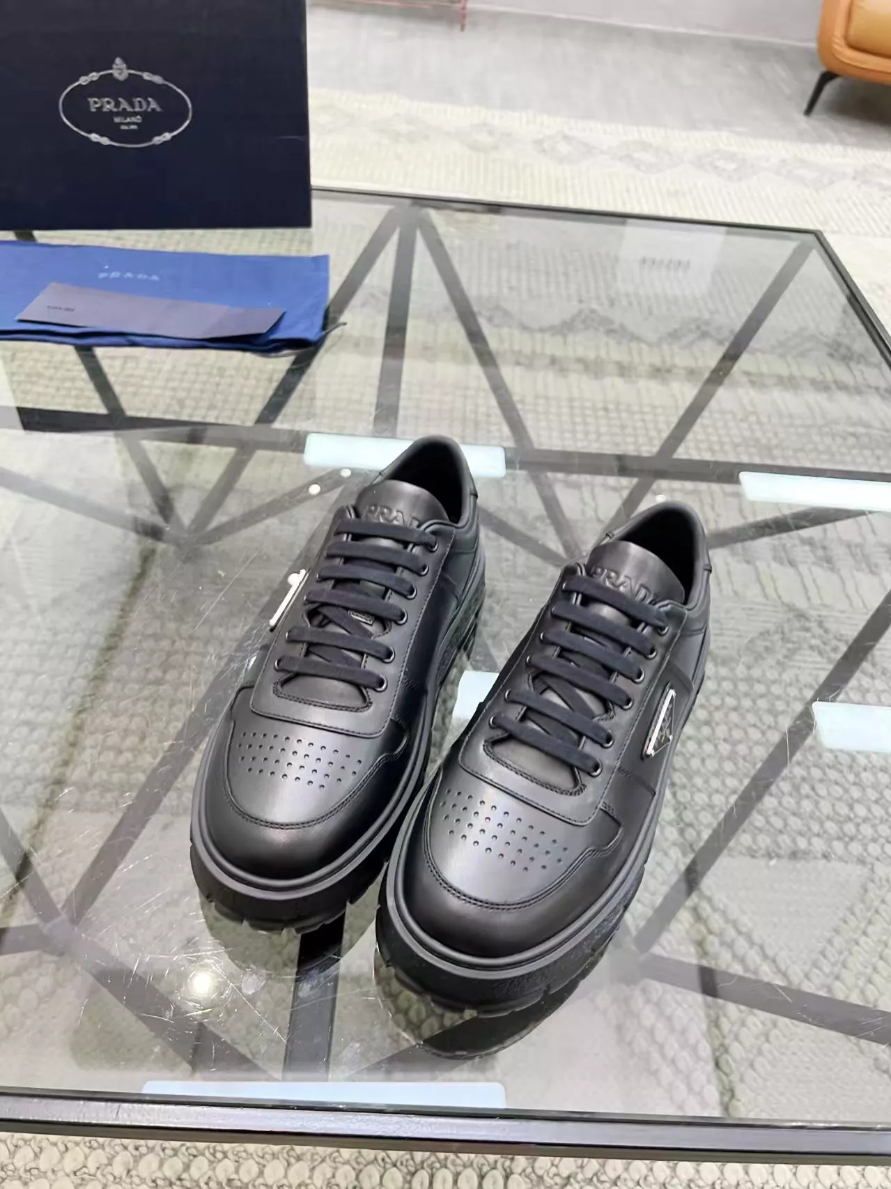 Lightweight 5542 Prada Casual Shoes For Men