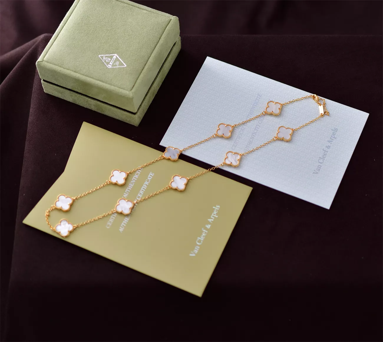 Lightweight 5602 Van Cleef & Arpels Necklaces For Women