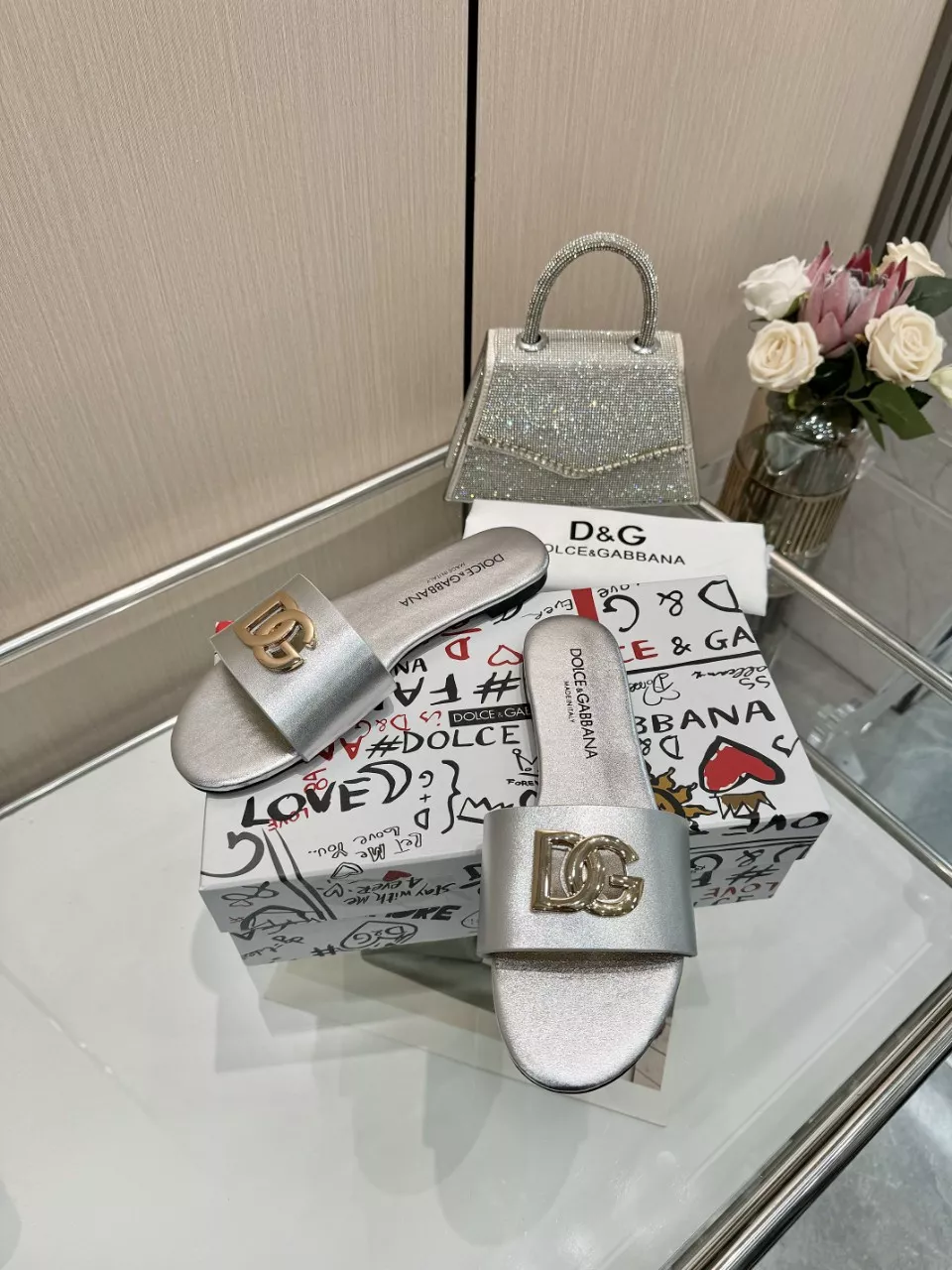 Lightweight 5609 Dolce & Gabbana D&G Slippers For Women