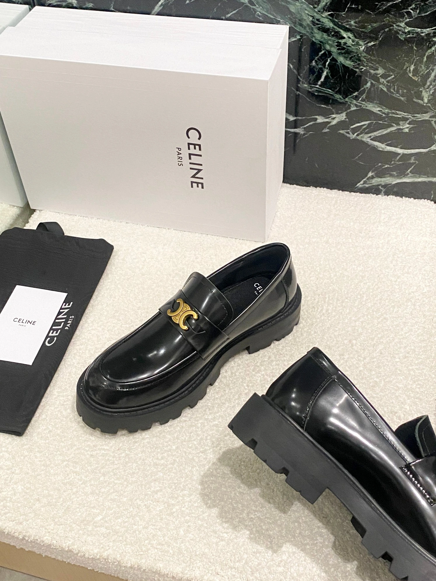 Lightweight 570 Celine Leather Shoes For Women