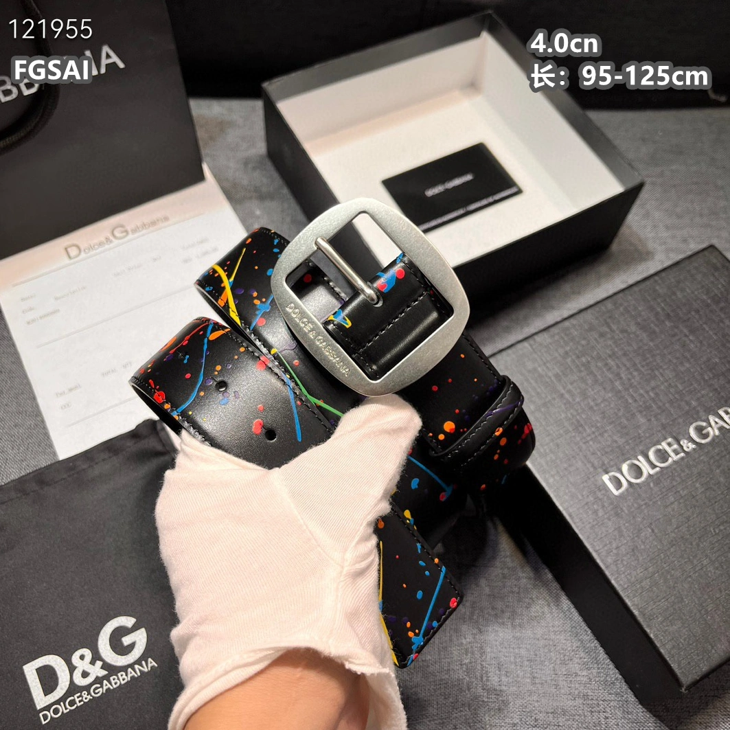 Lightweight 5771 Dolce & Gabbana D&G AAA Quality Belts For Unisex
