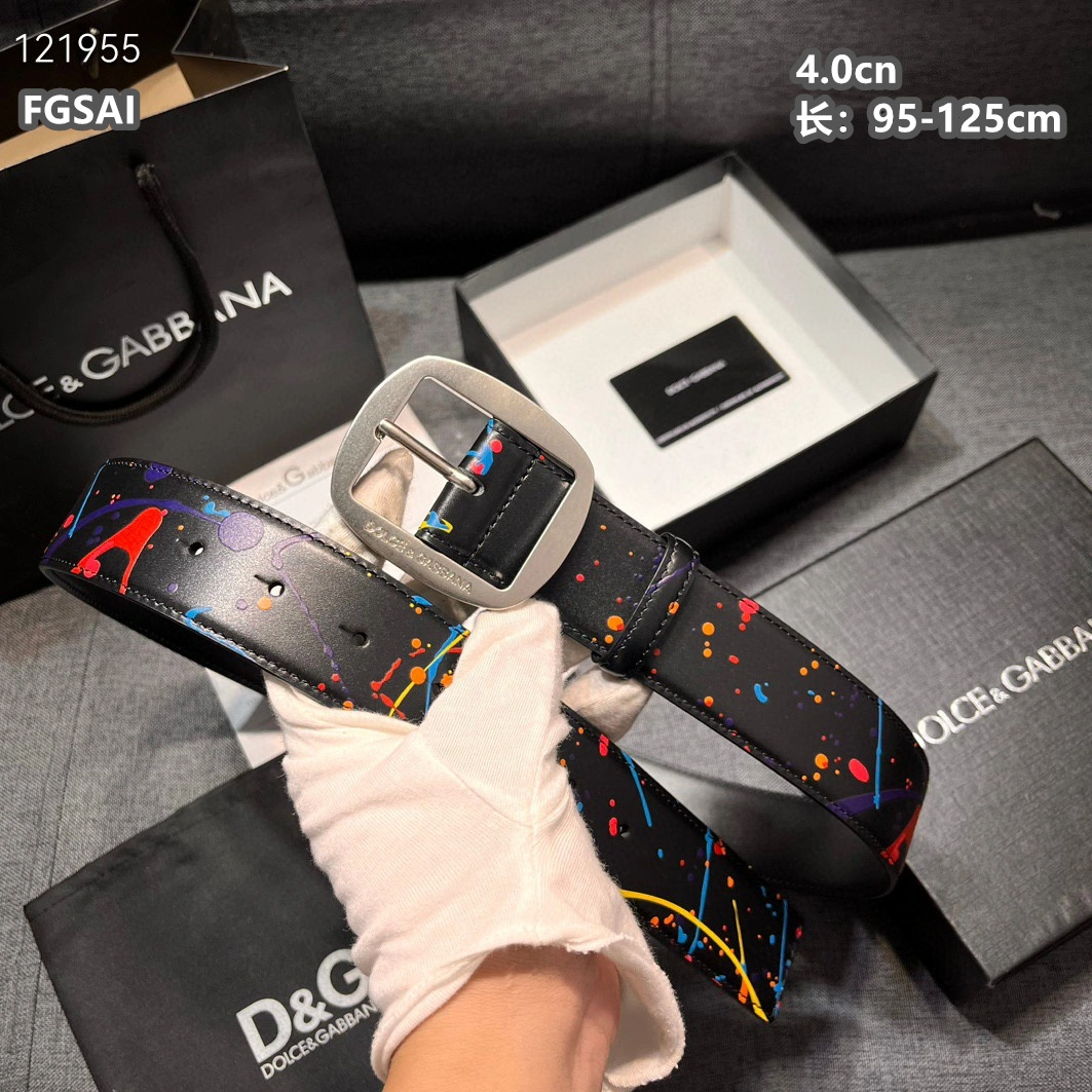 Lightweight 5771 Dolce & Gabbana D&G AAA Quality Belts For Unisex