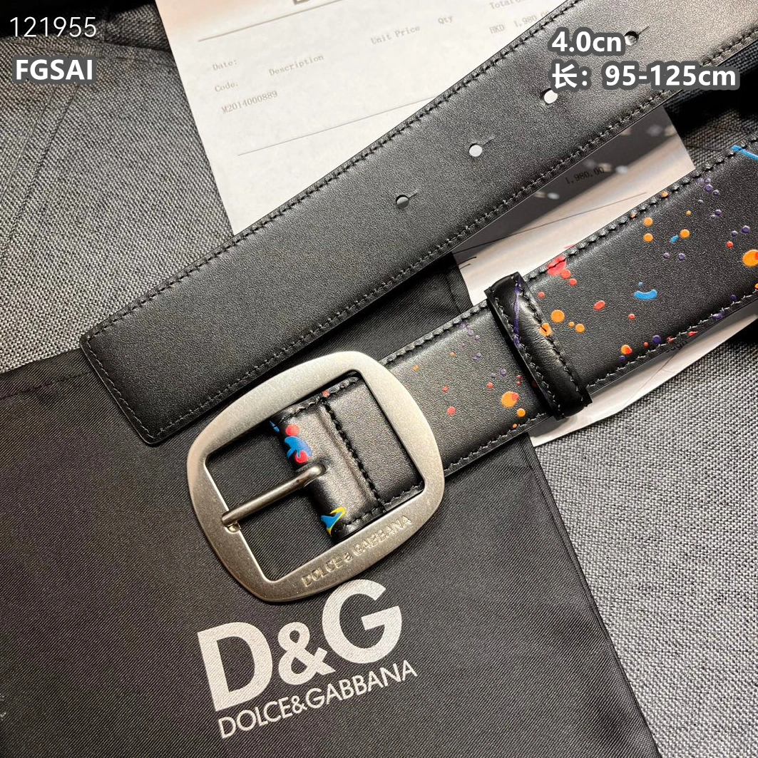 Lightweight 5771 Dolce & Gabbana D&G AAA Quality Belts For Unisex