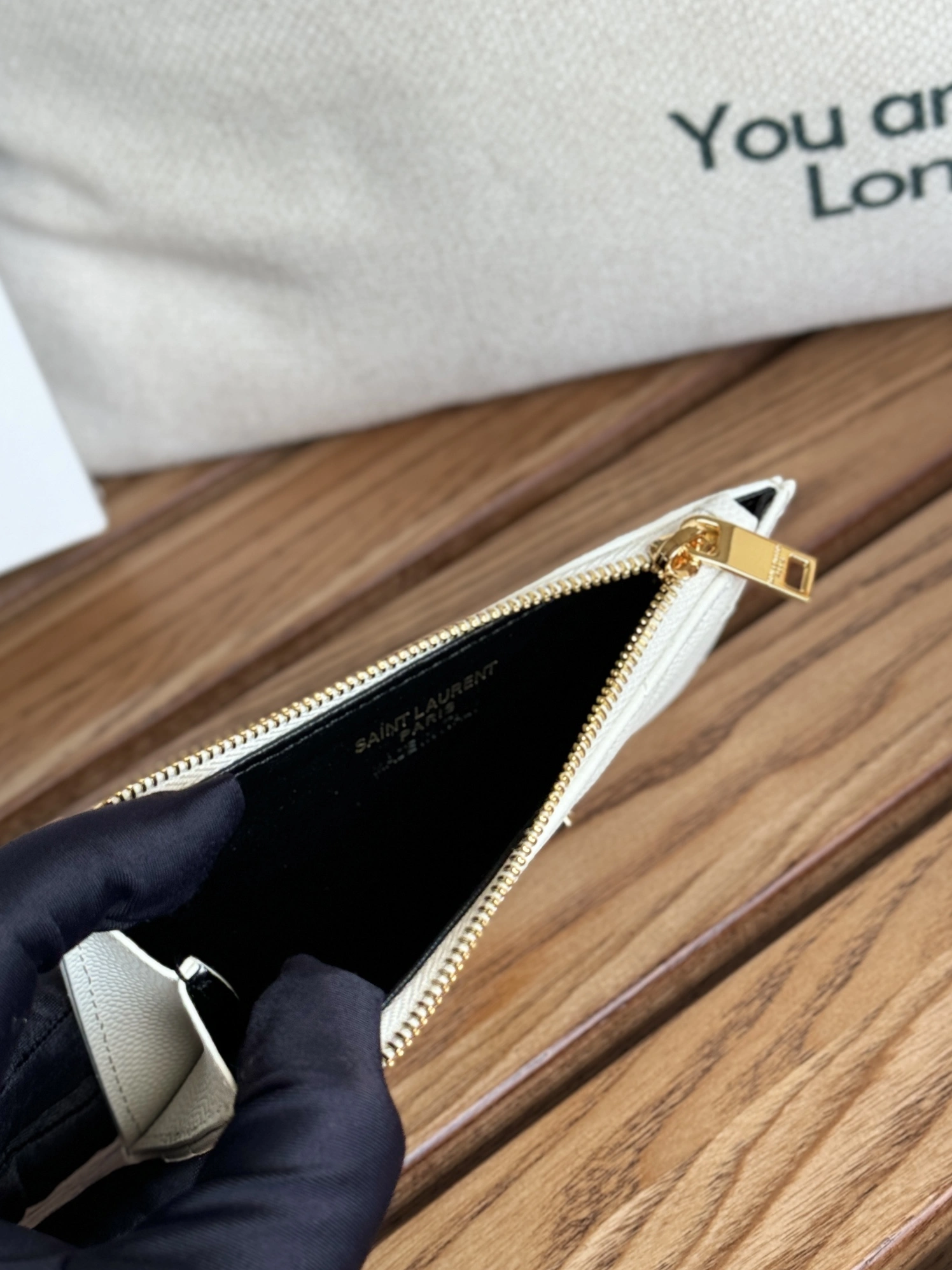 Lightweight 5821 Yves Saint Laurent YSL Card Case