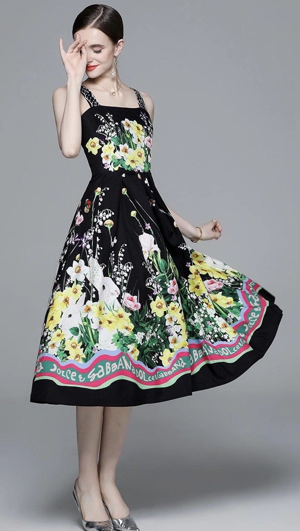 Lightweight 5882 Dolce & Gabbana Dresses Sleeveless For Women