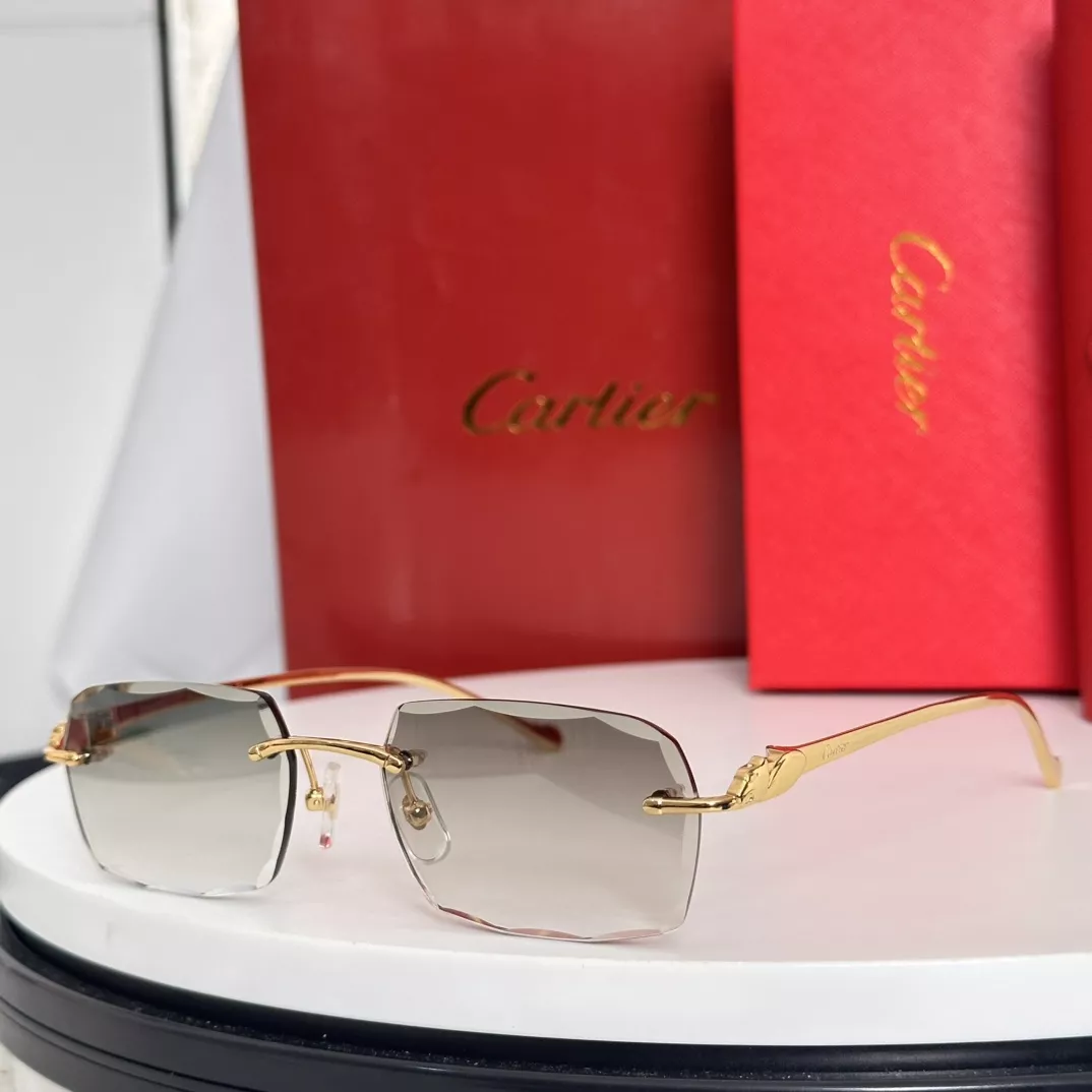 Lightweight 5934 Cartier AAA Quality Sunglassess