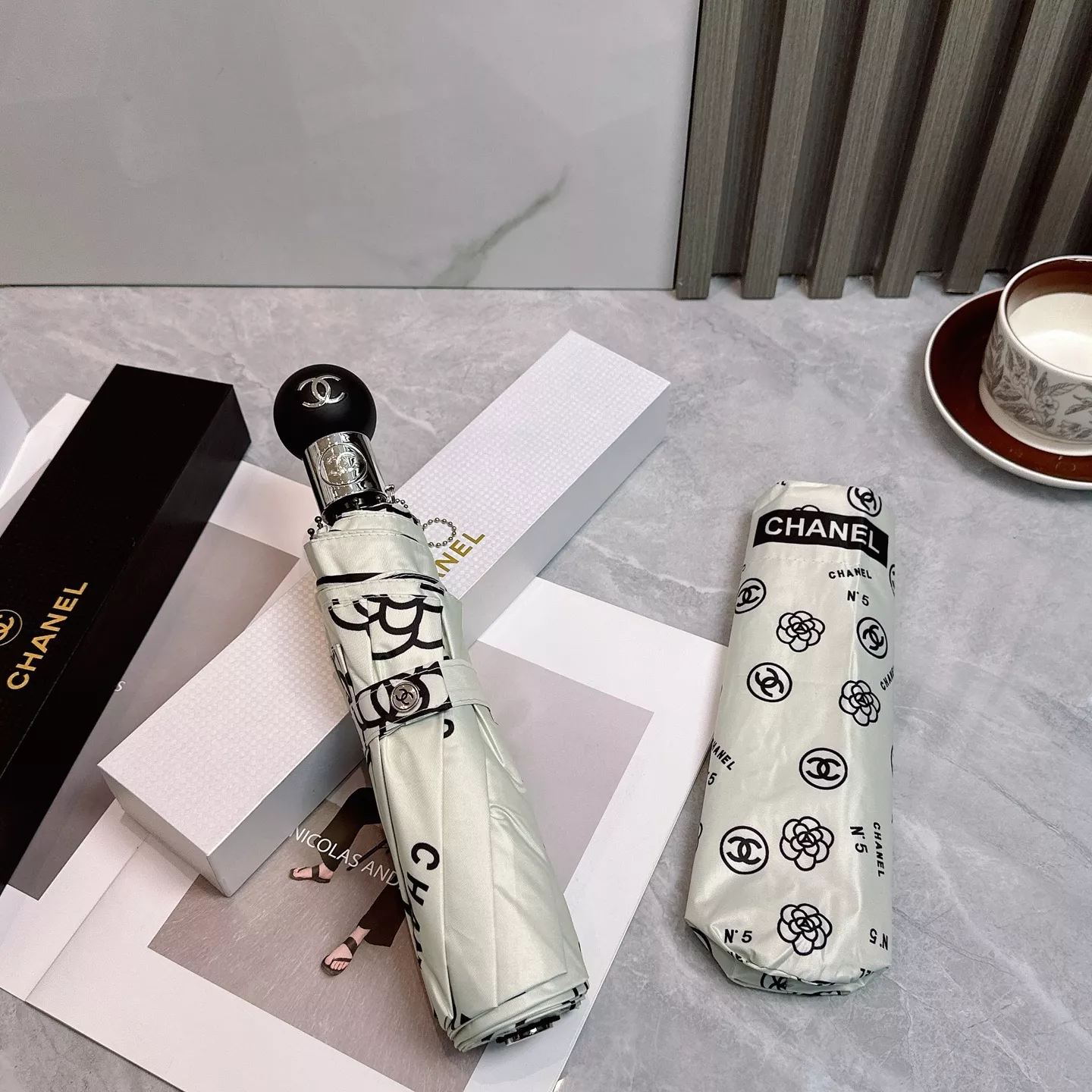 Lightweight 5939 Chanel Umbrellas